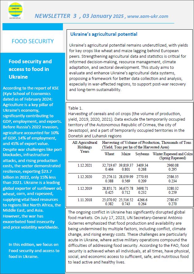 Newsletter-3 SAM-UKR
